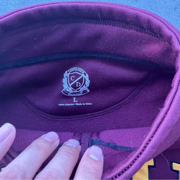 Y2K ASU Maroon Jacket - Picture 3 of 4